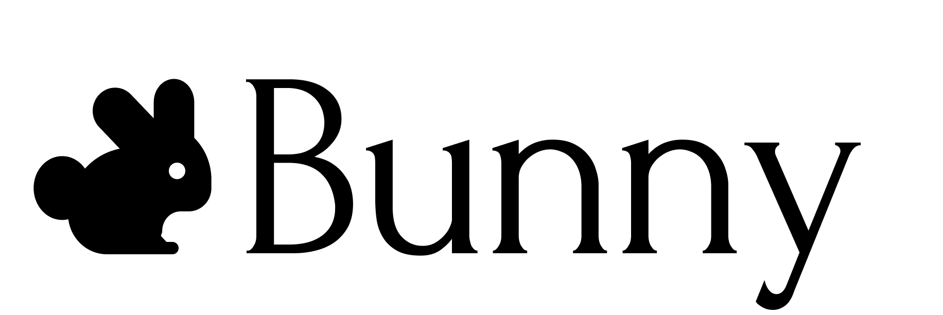 Bunny Black Logo