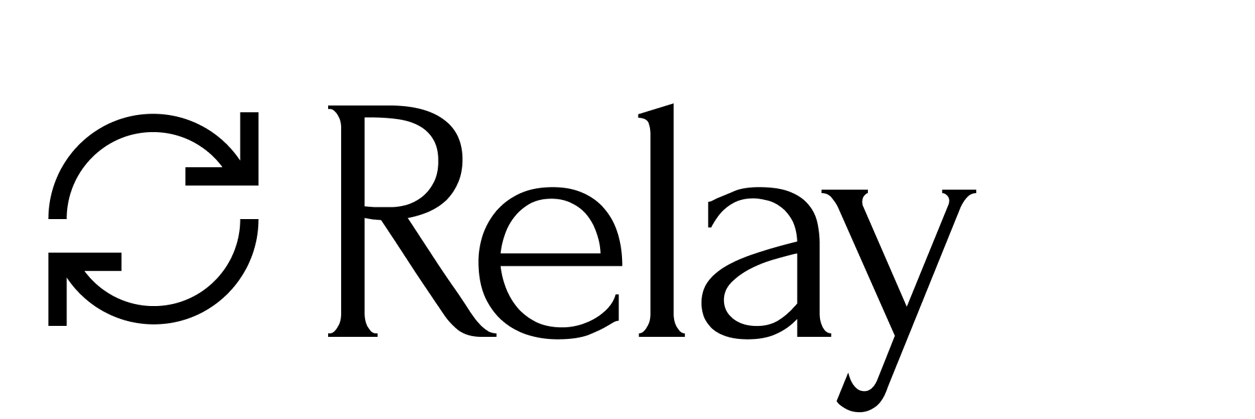Relay Black Logo